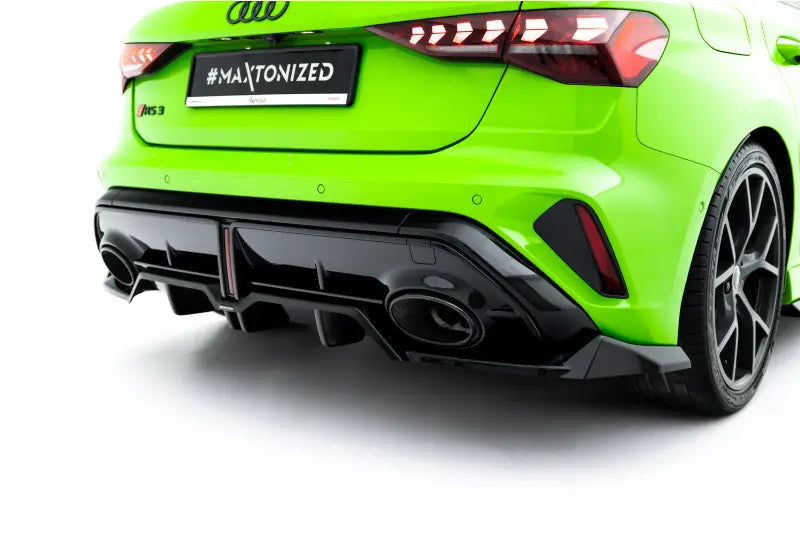 Maxton Design Heckdiffusor V.1 für Audi RS3 Sportback 8Y Facelift (2024-) Hochglanz schwarz – Ansicht 1