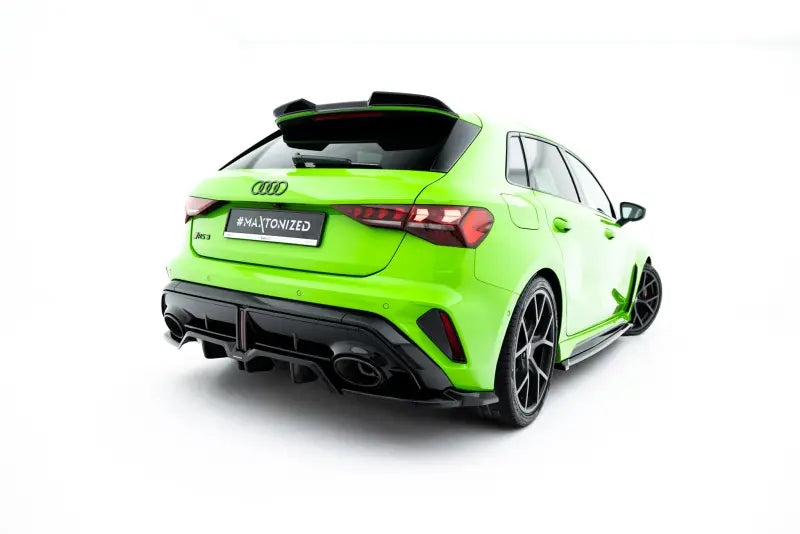 Maxton Design Heckdiffusor V.2 für Audi RS3 Sportback 8Y Facelift (2024-) Hochglanz schwarz – Ansicht 2