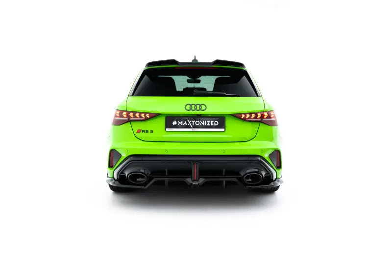 Maxton Design Heckdiffusor V.2 für Audi RS3 Sportback 8Y Facelift (2024-) Hochglanz schwarz – Ansicht 3