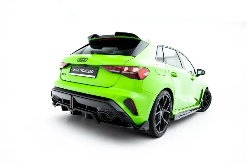Maxton Design Heckdiffusor V.3 für Audi RS3 Sportback 8Y Facelift (2024-) Hochglanz schwarz – Ansicht 2