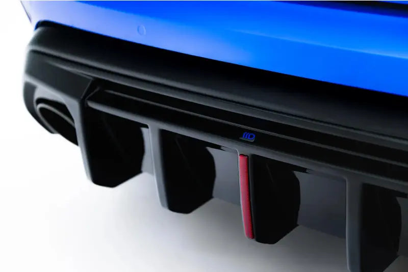 Maxton Design Heckdiffusor für Audi RS3 Limousine 8Y Facelift (Version mit Originalreflektor) (2024-) Hochglanz schwarz – Ansicht 4