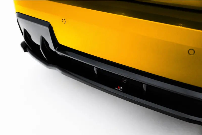 Maxton Design Heckdiffusor für BMW 1er M-Paket F70 Hochglanz schwarz – Ansicht 3