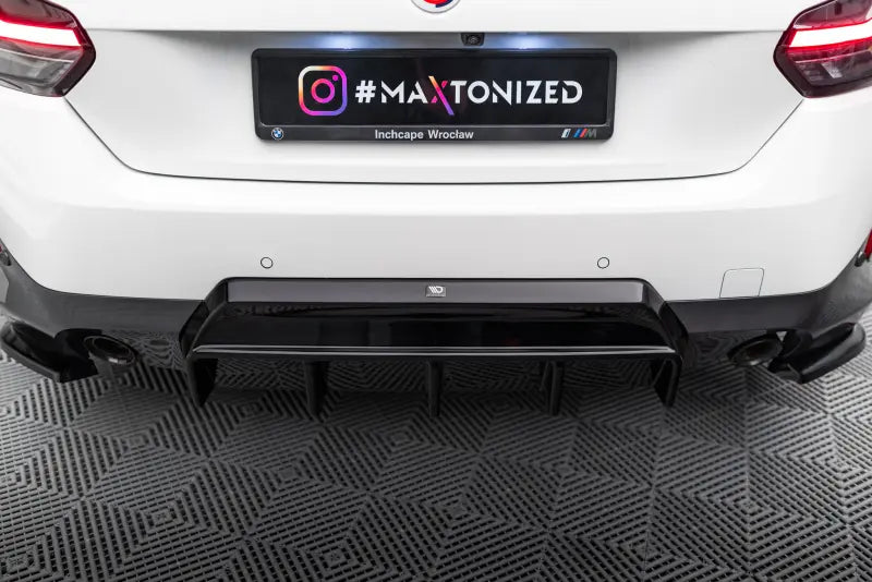 Maxton Design Heckdiffusor für BMW M240i Coupe G42 Hochglanz schwarz – Ansicht 1