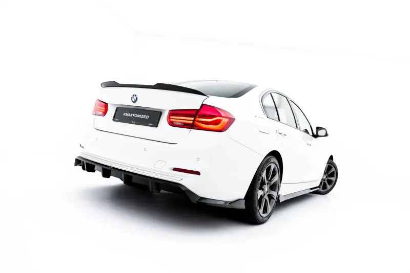 Maxton Design Heckdiffusor für BMW 3er Sportline Limousine / Touring F30 / F31 Hochglanz schwarz – Ansicht 1