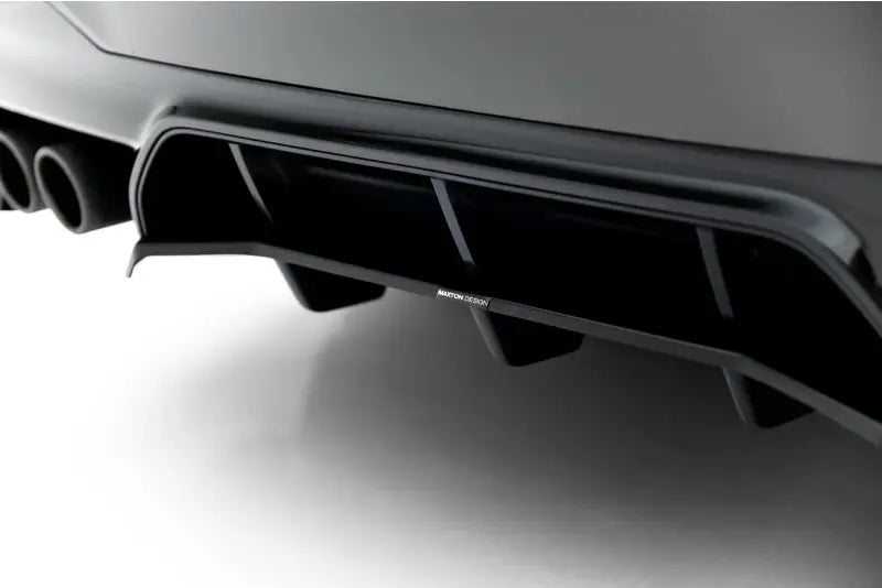 Maxton Design Heckdiffusor für BMW M5 F90 / F90 Facelift Hochglanz schwarz – Ansicht 2