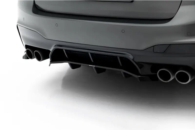 Maxton Design Heckdiffusor für BMW M5 F90 / F90 Facelift Hochglanz schwarz – Ansicht 3
