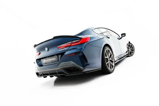 Maxton Design Heckdiffusor für BMW 8 Gran Coupe M-Paket G16 Hochglanz schwarz – Ansicht 1