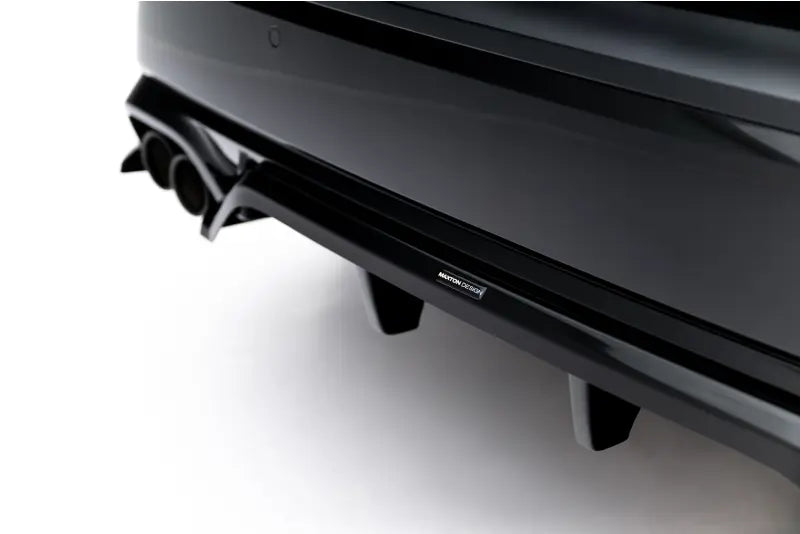 Maxton Design Heckdiffusor für BMW X1 M35i U11 Hochglanz schwarz – Ansicht 1