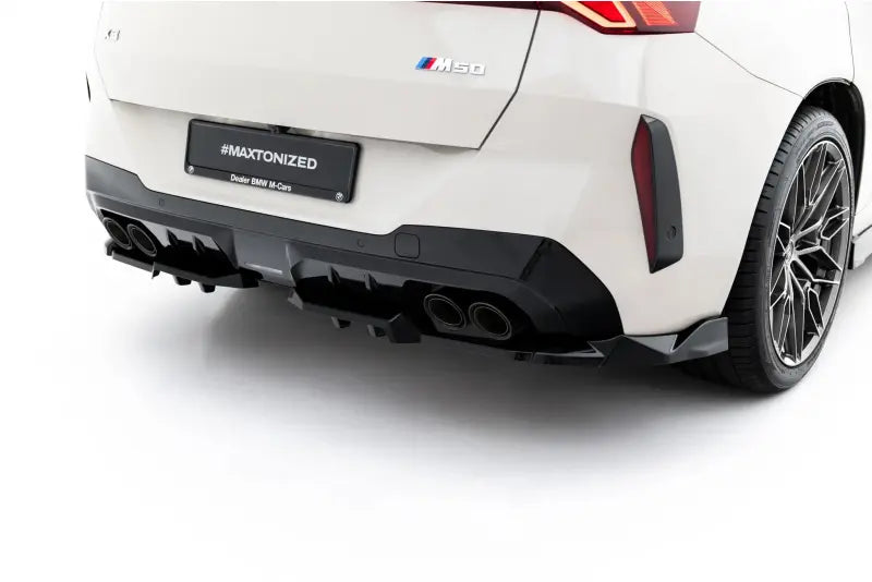 Maxton Design Heckdiffusor für BMW X3 M50 G45 Hochglanz schwarz – Ansicht 2