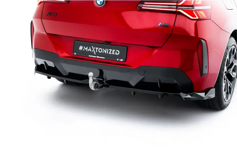 Maxton Design Heckdiffusor für BMW X3 M-Paket G45 Hochglanz schwarz – Ansicht 1