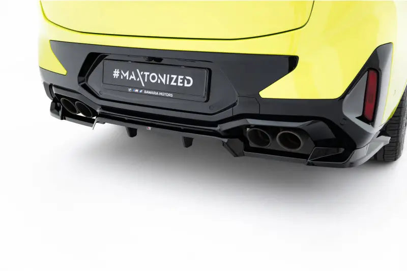 Maxton Design Heckdiffusor für BMW X4M F98 Facelift (2021-) Hochglanz schwarz – Ansicht 1