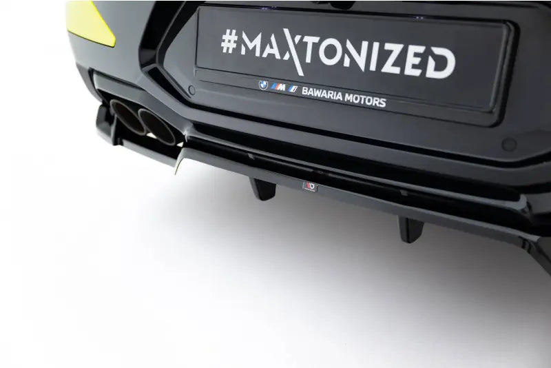 Maxton Design Heckdiffusor für BMW X4M F98 Facelift (2021-) Hochglanz schwarz – Ansicht 4