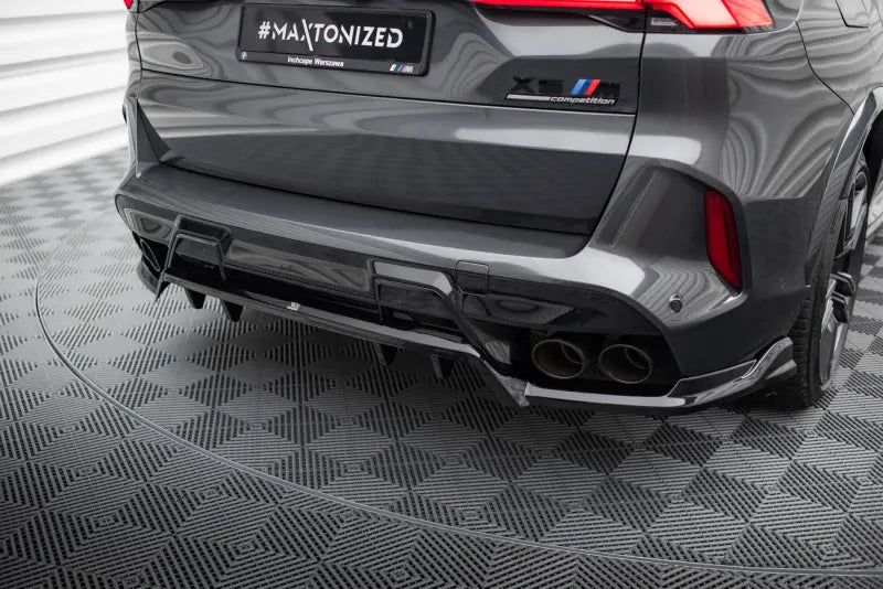 Maxton Design Heckdiffusor für BMW X5 M F95 / F95 Facelift Hochglanz schwarz – Ansicht 4