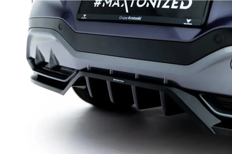 Maxton Design Heckdiffusor V.3 für Cupra Terramar Mk1 (mit AHK) Hochglanz schwarz – Ansicht 4