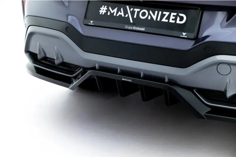 Maxton Design Heckdiffusor V.4 für Cupra Terramar Mk1 (mit AHK) Hochglanz schwarz – Ansicht 2