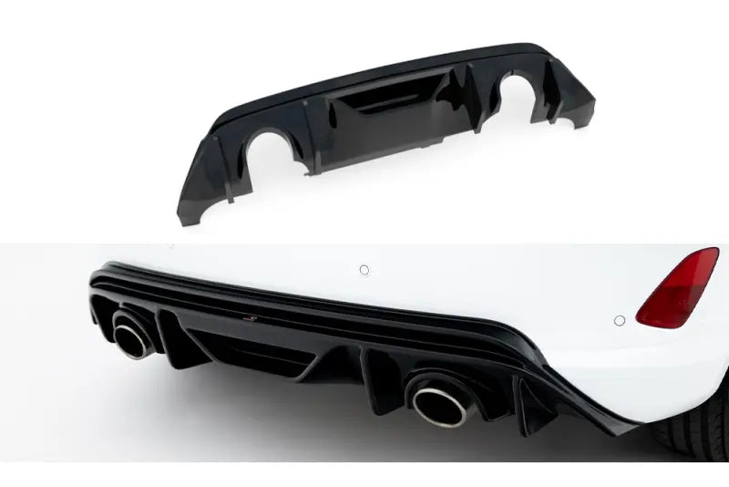 Maxton Design Heckdiffusor V.3 für Ford Fiesta ST Mk8 / Mk8 Facelift Hochglanz schwarz – Ansicht 2