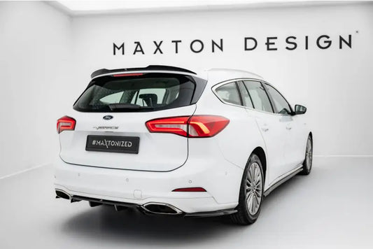 Maxton Design Heckdiffusor für Ford Focus Vignale Kombi Mk4 Hochglanz schwarz – Ansicht 1