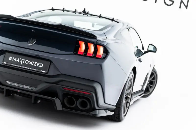 Maxton Design Heckdiffusor für Ford Mustang Dark Horse Mk7 Hochglanz schwarz – Ansicht 3