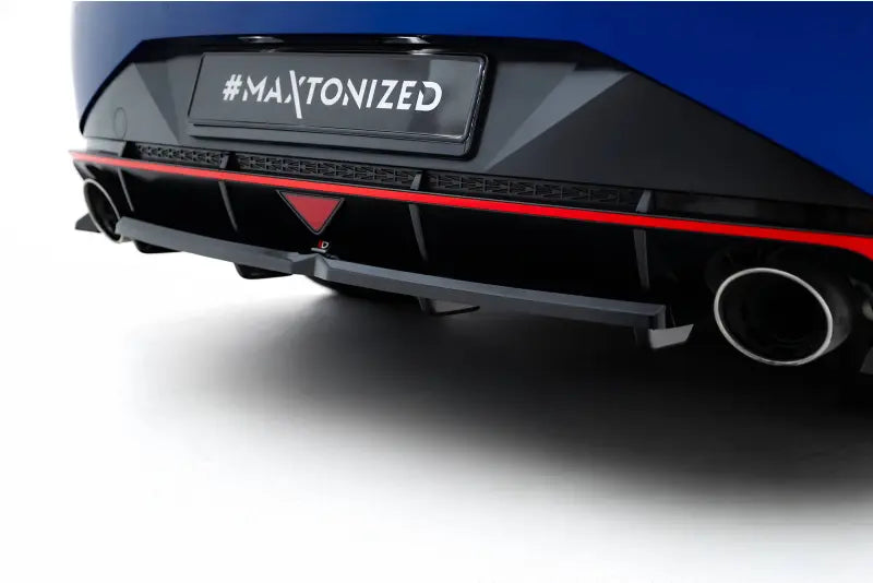Maxton Design Heckdiffusor für Hyundai Elantra N Mk7 Hochglanz schwarz – Ansicht 3