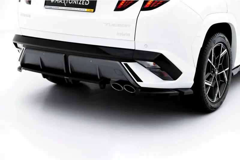 Maxton Design Heckdiffusor für Hyundai Tucson N-Line Mk4 Facelift (2024-) Hochglanz schwarz – Ansicht 3