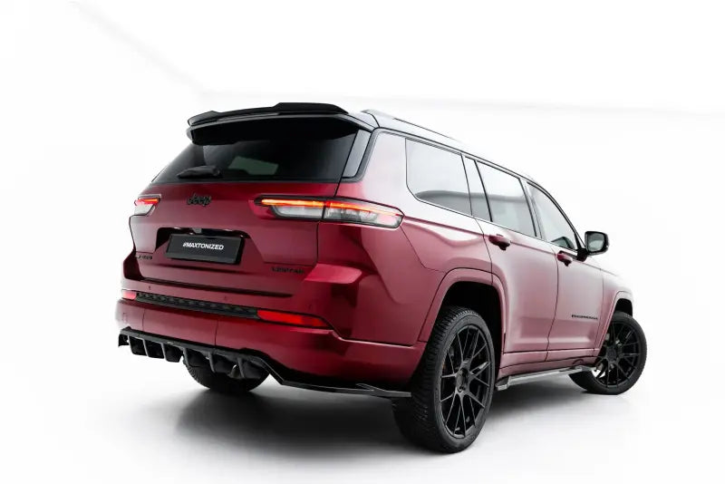 Maxton Design Heckdiffusor für Jeep Grand Cherokee L Mk5 Hochglanz schwarz – Ansicht 1