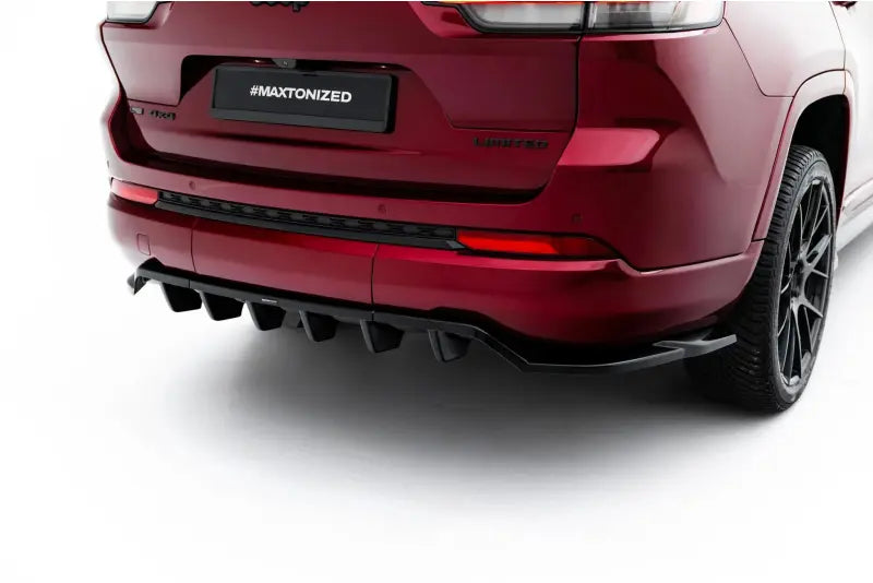 Maxton Design Heckdiffusor für Jeep Grand Cherokee L Mk5 Hochglanz schwarz – Ansicht 2