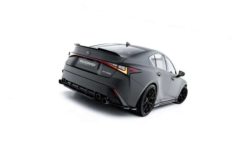 Maxton Design Heckdiffusor für Lexus IS 500 Mk3 Facelift 2 (XE30) (2020-) Hochglanz schwarz – Ansicht 2