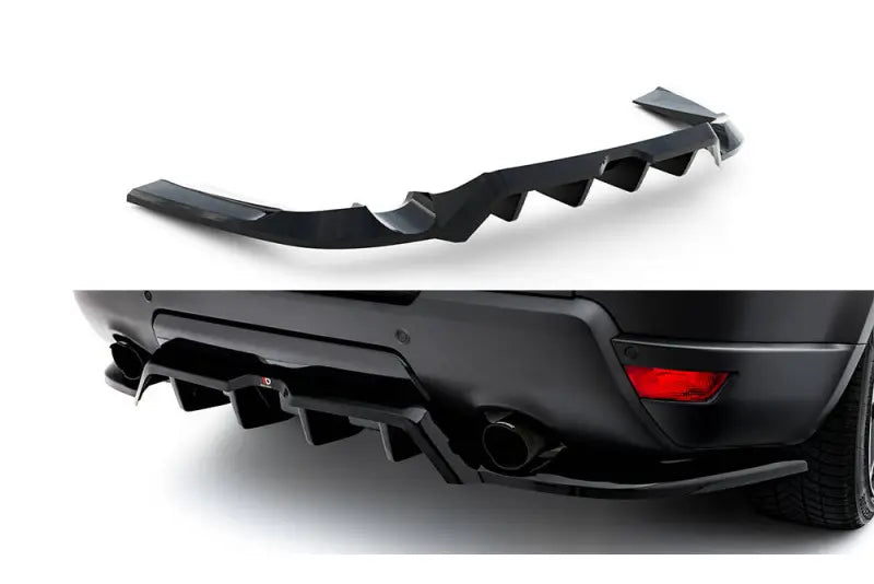 Maxton Design Heckdiffusor für Land Rover Range Rover Sport Mk2 Hochglanz schwarz – Ansicht 2