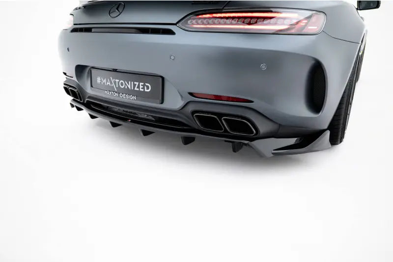 Maxton Design Heckdiffusor für Mercedes-AMG GT C C190 Facelift (2017-2023) Hochglanz schwarz – Ansicht 3