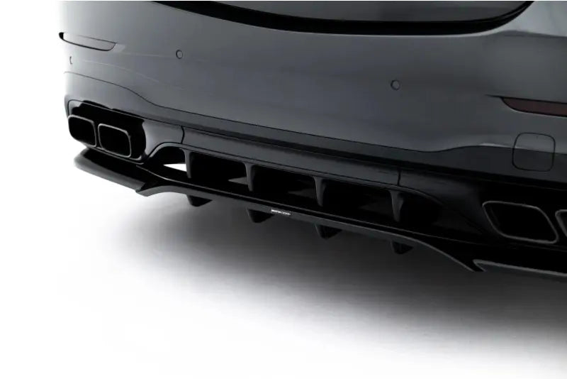 Maxton Design Heckdiffusor für Mercedes-AMG C63 Limousine / Kombi W206 / S206 Hochglanz schwarz – Ansicht 3
