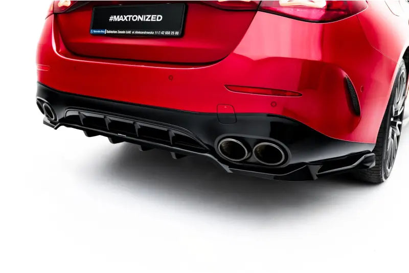 Maxton Design Heckdiffusor für Mercedes-AMG E53 Limousine / Kombi W214 Hochglanz schwarz – Ansicht 1