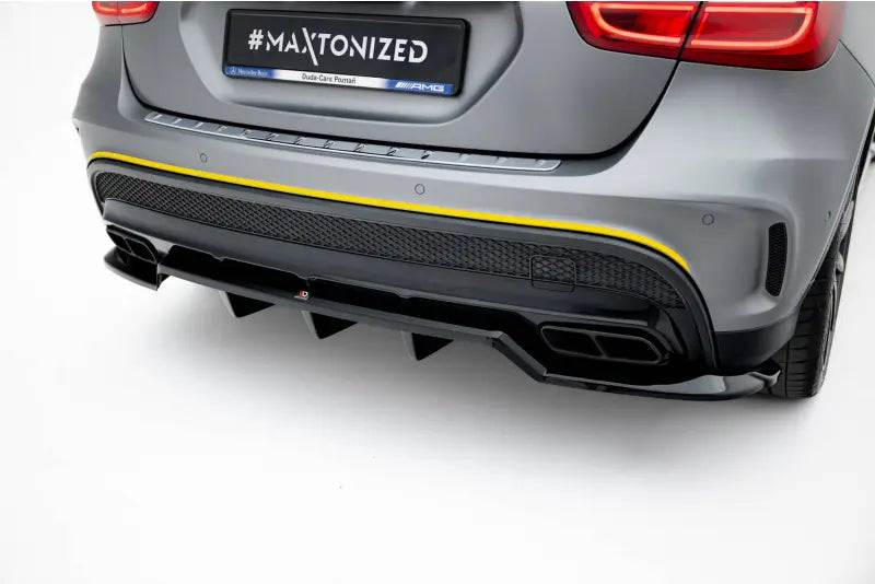 Maxton Design Heckdiffusor V.2 für Mercedes-Benz GLA 45 AMG X156 Hochglanz schwarz – Ansicht 4