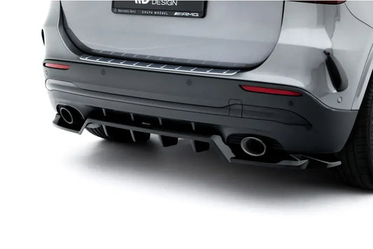 Maxton Design Heckdiffusor für Mercedes-AMG GLA 35 H247 Facelift (2023-) Hochglanz schwarz – Ansicht 1