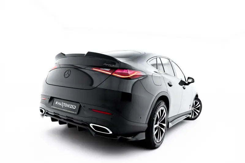 Maxton Design Heckdiffusor für Mercedes-Benz GLC Coupe C254 Hochglanz schwarz – Ansicht 2