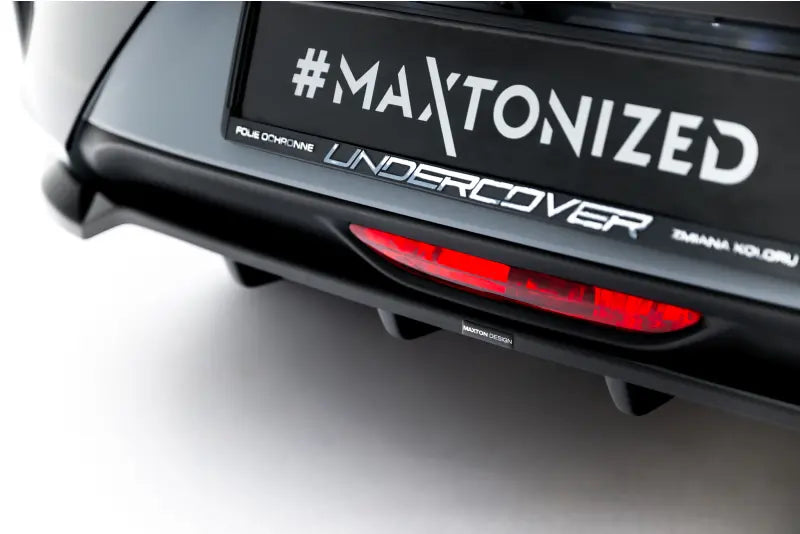 Maxton Design Heckdiffusor für Opel Corsa F Facelift (Mk6 Facelift) (2023-) Hochglanz schwarz – Ansicht 1