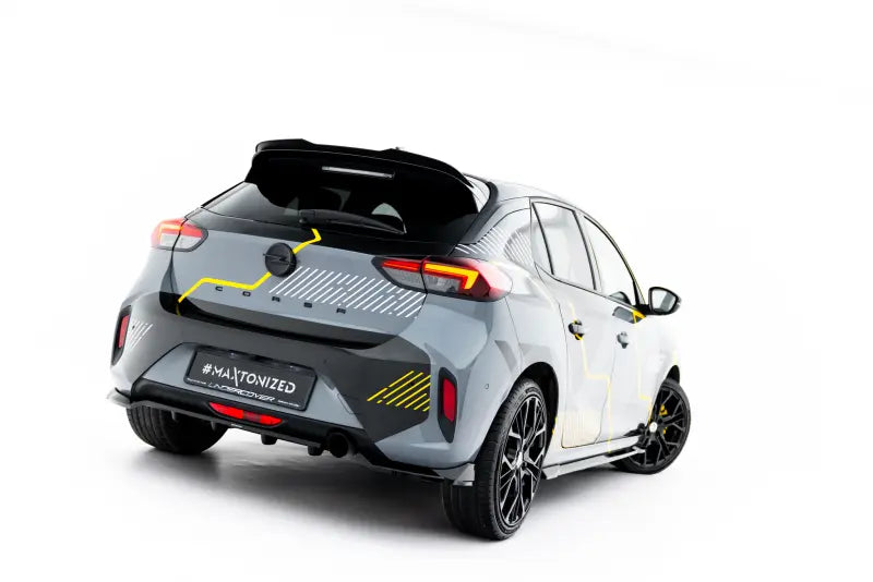 Maxton Design Heckdiffusor für Opel Corsa F Facelift (Mk6 Facelift) (2023-) Hochglanz schwarz – Ansicht 2
