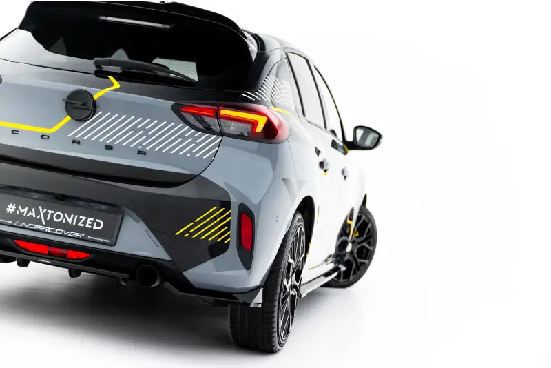 Maxton Design Heckdiffusor für Opel Corsa F Facelift (Mk6 Facelift) (2023-) Hochglanz schwarz – Ansicht 4