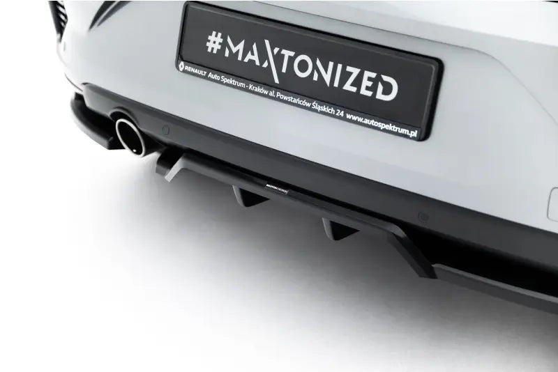 Maxton Design Heckdiffusor für Renault Clio Mk5 Facelift (2023-) Hochglanz schwarz – Ansicht 3