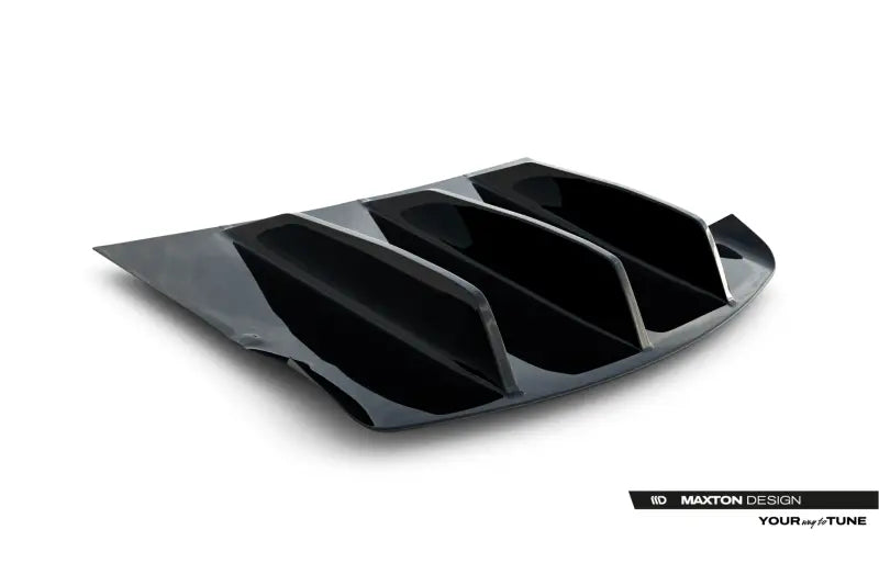 Maxton Design Heckdiffusor für Tesla Model S Mk1 Hochglanz schwarz – Ansicht 4