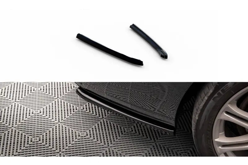 Maxton Design Diffusor Flaps V.2 für Audi A6 Avant / Limousine C7 Hochglanz schwarz – Ansicht 2