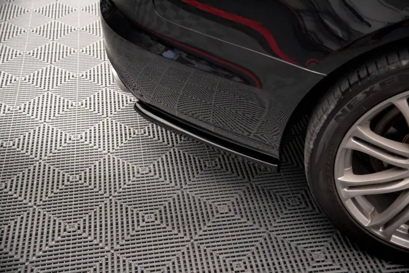 Maxton Design Diffusor Flaps V.2 für Audi A6 Avant / Limousine C7 Hochglanz schwarz – Ansicht 4