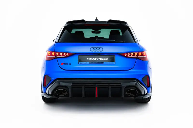 Maxton Design Diffusor Flaps V.1 für Audi RS3 Sportback 8Y Facelift (2024-) Hochglanz schwarz – Ansicht 1