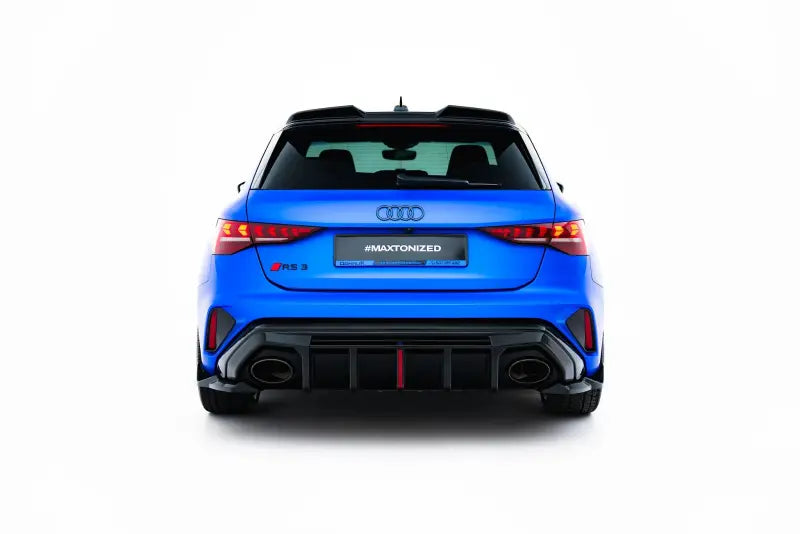 Maxton Design Diffusor Flaps V.2 für Audi RS3 Sportback 8Y Facelift (2024-) Hochglanz schwarz – Ansicht 3