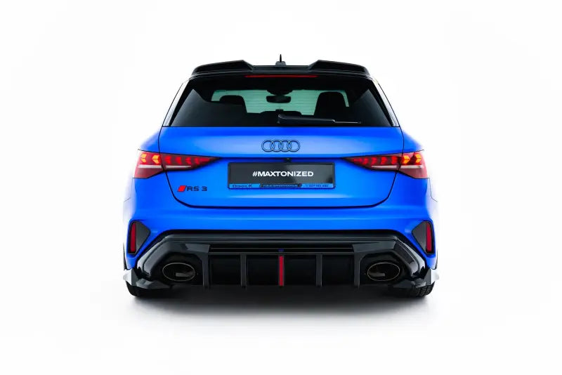 Maxton Design Diffusor Flaps V.3 für Audi RS3 Sportback 8Y Facelift (2024-) Hochglanz schwarz – Ansicht 4