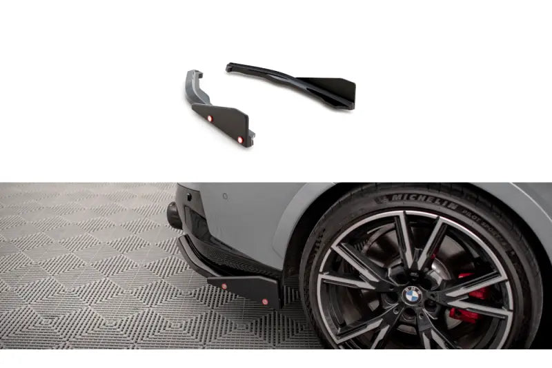 Maxton Design Diffusor Flaps mit Flaps V.2 für BMW 2 Coupe M240i G42 Hochglanz schwarz – Ansicht 2