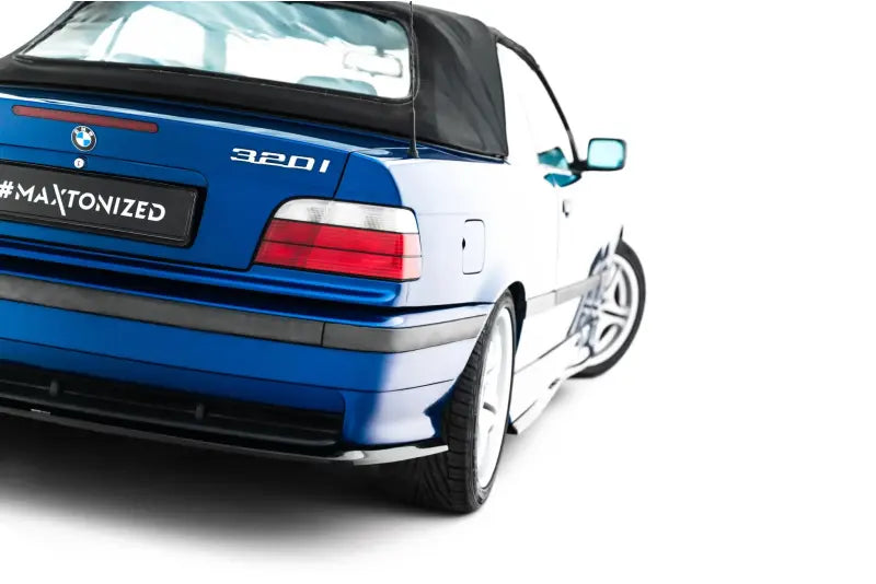 Maxton Design Diffusor Flaps V.1 für BMW M3 / 3 M-Paket Coupe / Cabrio E36 Hochglanz schwarz – Ansicht 2