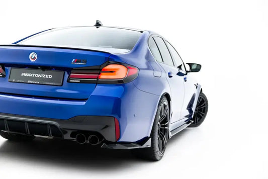 Maxton Design Diffusor Flaps V.2 für BMW M5 F90 Hochglanz schwarz – Ansicht 1