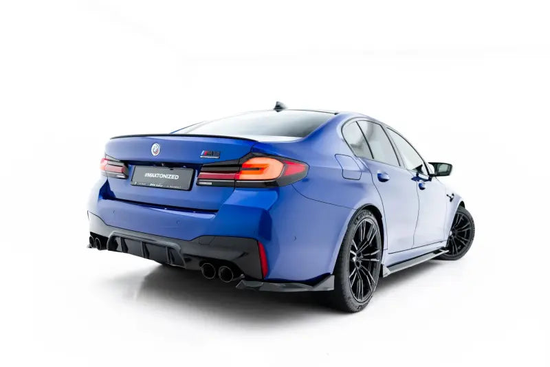 Maxton Design Diffusor Flaps V.2 für BMW M5 F90 Hochglanz schwarz – Ansicht 3