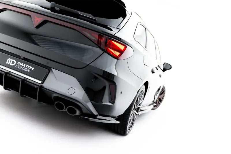 Maxton Design Diffusor Flaps V.4 für Cupra Leon ST Mk1 Facelift (2024-) Hochglanz schwarz – Ansicht 2