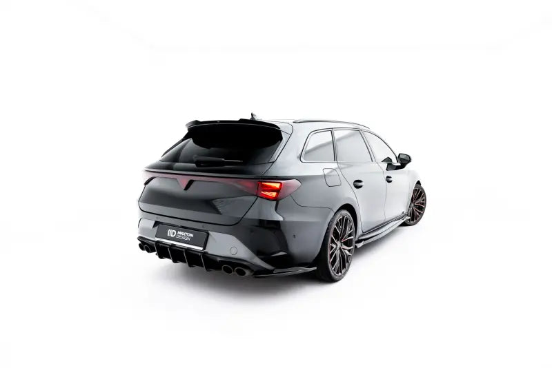 Maxton Design Diffusor Flaps V.4 für Cupra Leon ST Mk1 Facelift (2024-) Hochglanz schwarz – Ansicht 3